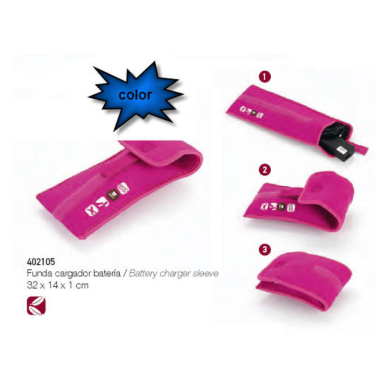 FUNDA CARGADOR GABOL PRO QUICK NEOPRENO AZUL 402105 ^