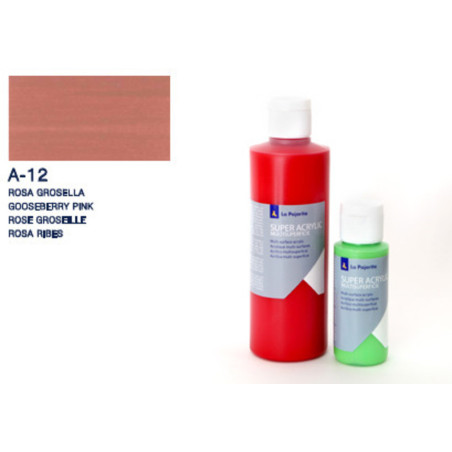 PINTURA ACRILICA BOTE 60ML A-12 ROSA GROSELLA 178576