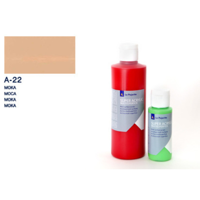 PINTURA ACRILICA BOTE 60ML A-22 MOKA