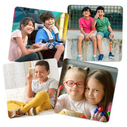 PUZLE APRENDE VALORES SET 4 ANCHOXALTO 21X21 CM MINILAND 35271