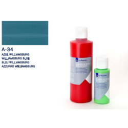 PINTURA ACRILICA BOTE 60ML A-34 AZUL WILLIANSBURG