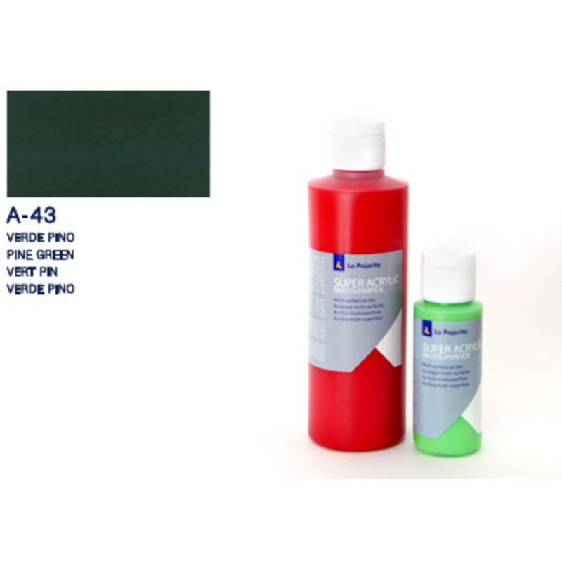 PINTURA ACRILICA BOTE 60ML A-43 VERDE PINO 181776