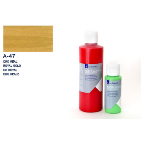 PINTURA ACRILICA BOTE 60ML A-47 METAL ORO REAL 182176