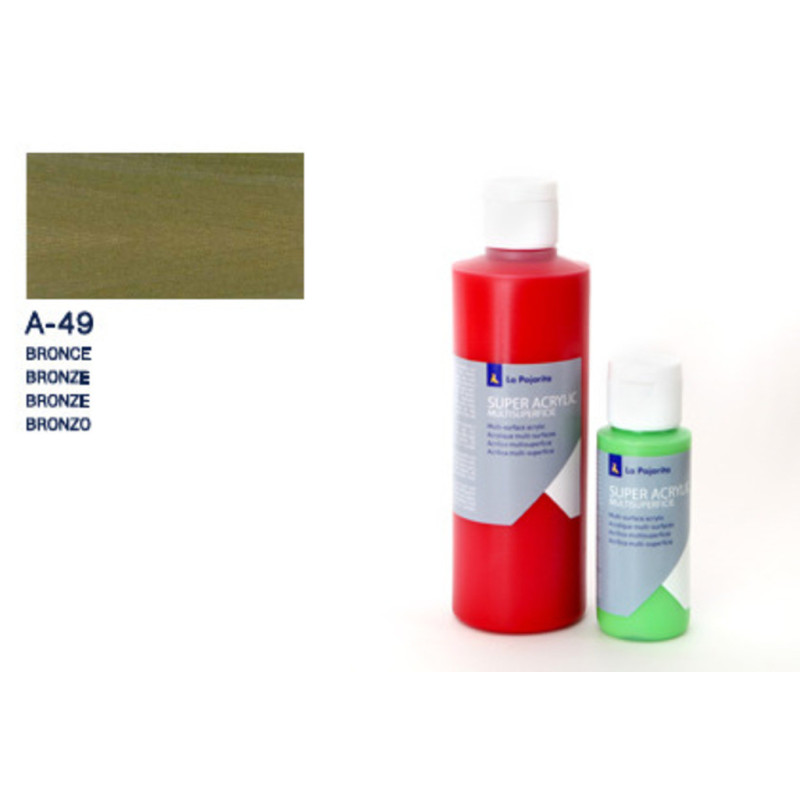 PINTURA ACRILICA BOTE 60ML A-49 METAL BRONCE 182376