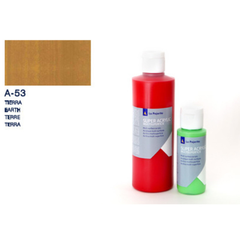 PINTURA ACRILICA BOTE 60ML A-53 TIERRA 186776