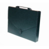 MALETIN PRYSE PLASTICO NEGRO ESTRECHO 36*26*4 4160015