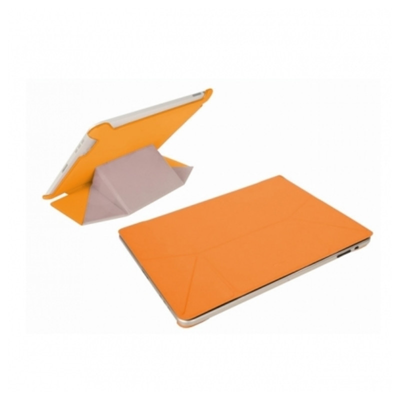 FUNDA TABLET IPAD MINI 7" PRYSE RIGIDO C/IMAN NARANJA 4800224 ^