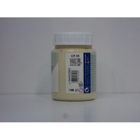 PINTURA CHALK PAINT BOTE 75ML CP-05 DULCE LIMA UNIDAD 103116