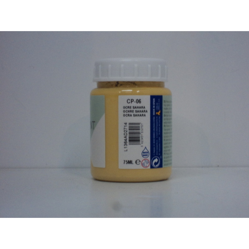 PINTURA CHALK PAINT BOTE 75ML CP-06 OCRE SAHARA UNIDAD 103216
