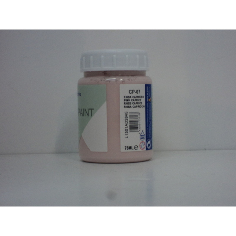 PINTURA CHALK PAINT BOTE 75ML CP-07 ROSA CAPRICHO UNIDAD 103316