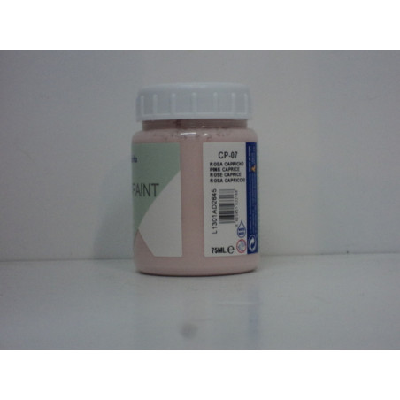 PINTURA CHALK PAINT BOTE 75ML CP-07 ROSA CAPRICHO UNIDAD 103316