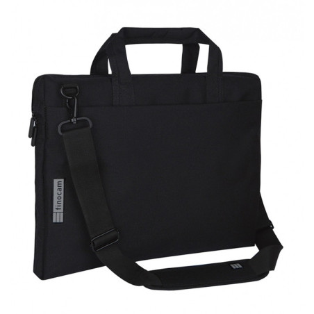 MALETIN FINOCAM ORDENADOR 15" BANDOLERA BASE 4CM NEGRO 5398060 J910 ^