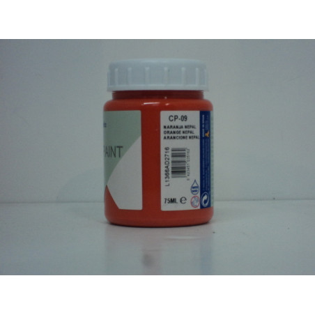 PINTURA CHALK PAINT BOTE 75ML CP-09 NARANJA NEPAL UNIDAD 103516