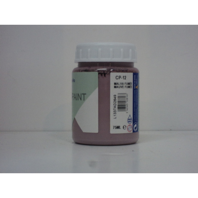 PINTURA CHALK PAINT BOTE 75ML CP-12 MALVA FUMEE UNIDAD 103816