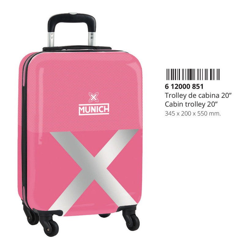 TROLLEY CABINA 20" MUNICH "CORAL" 612000851 55*34,5 SAFTA22