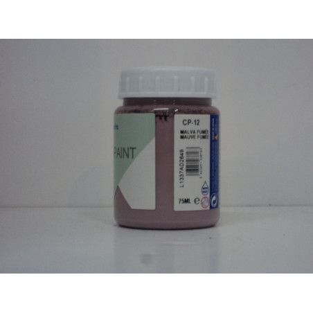 PINTURA CHALK PAINT BOTE 75ML CP-12 MALVA FUMEE UNIDAD 103816