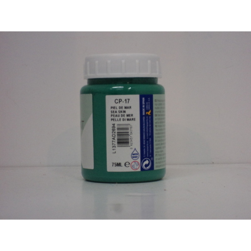 PINTURA CHALK PAINT BOTE 75ML CP-17 PIEL DE MAR UNIDAD 104316