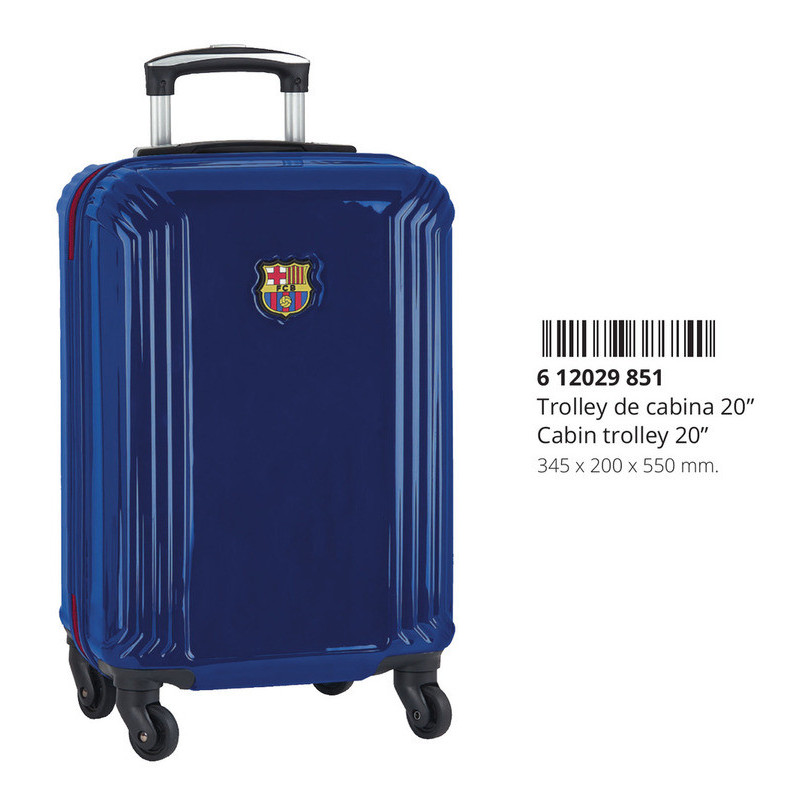 TROLLEY CABINA 20" F.C.BARCELONA 1ª EQUIP. 20/21 SAFTA23 VAC 612029851