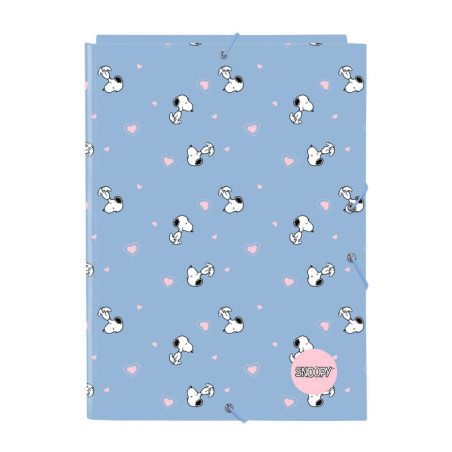 CARPETA FOLIO 3 SOLAPAS SNOOPY SAFTA26 512639068 33,5X26 UNIDAD