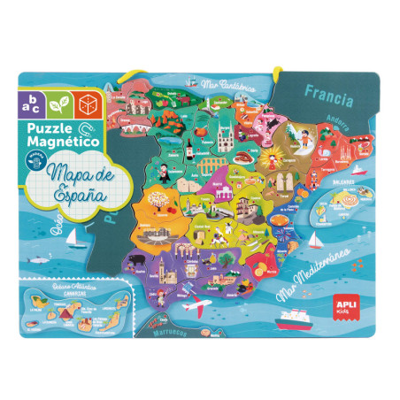 MAPA MAGNÉTICO DE ESPAÑA APLI