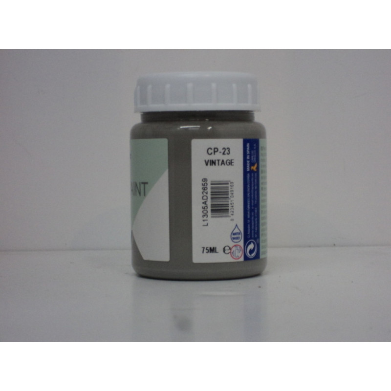 PINTURA CHALK PAINT BOTE 75ML CP-23 GRIS VINTAGE UNIDAD 104916