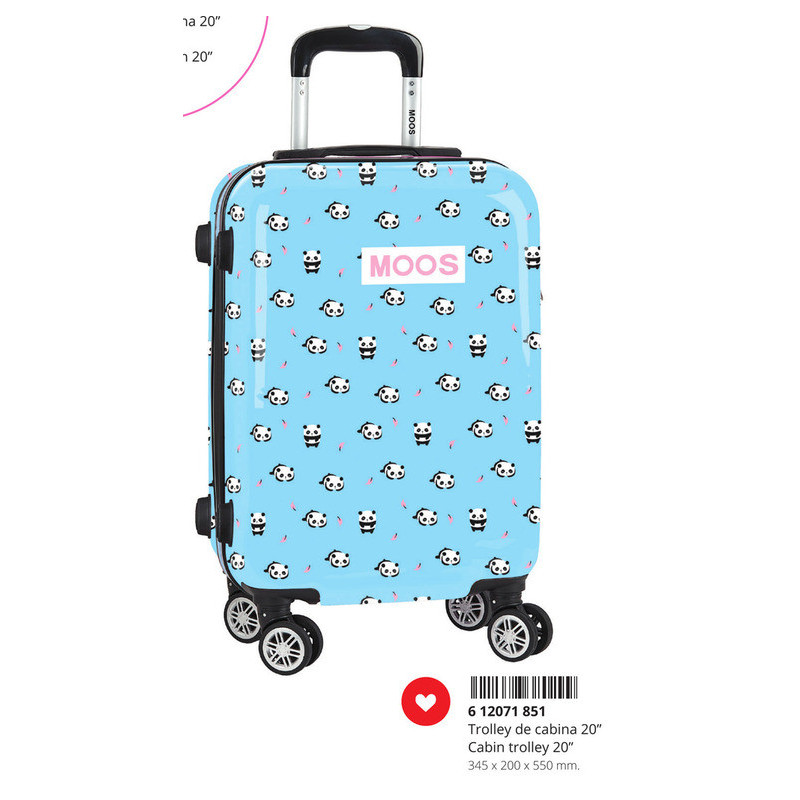 TROLLEY CABINA 20" MOOS "PANDA" 612071851 55*34,5 SAFTA22