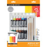 PINTURA DALER ROWNEY ACRILICO SET 25 PIEZAS 12ML 126500410 FILA