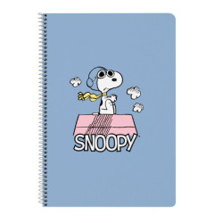 LIBRETA FOLIO 80 H. TAPAS DURAS 1DISEÑO SNOOPY SAFTA26 512639066 31X21,5 UNIDAD