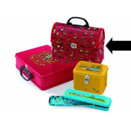 MALETA MERIENDA METAL MARISCAL 06 PERROS 18997 ^