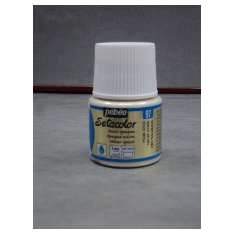 PINTURA PEBEO SETACOLOR  45ML NACAR ORO PERLA C-97