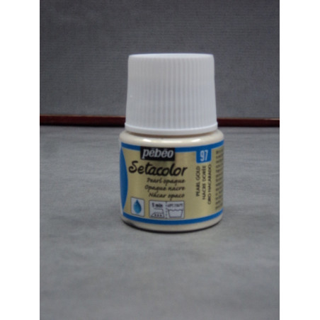 PINTURA PEBEO SETACOLOR  45ML NACAR ORO PERLA C-97