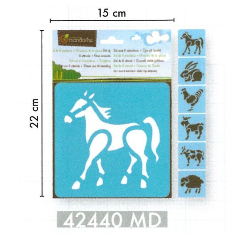 PLANTILLA MAILDOR MANDARINE 6 MOD 42440MD