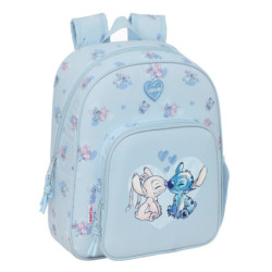 MOCHILA INFANTIL ADAP.CARRO STITCH SAFTA26 612602006 34X28 UNIDAD