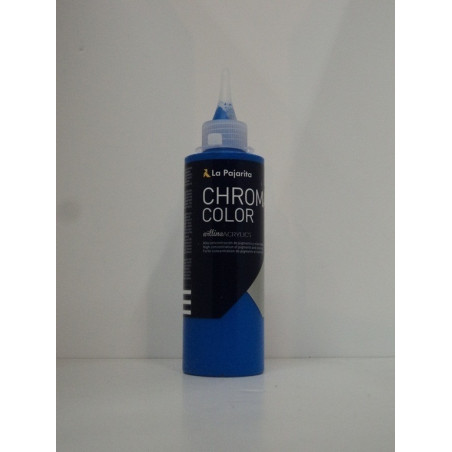 PINTURA CHROMA COLOR 200ML CC-16 CYAN PRIMARIO UNIDAD 122647
