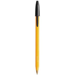 BOLIGRAFO BIC NARANJA FINO NEGRO C/20U 8099231