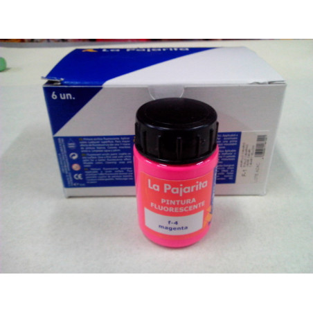 PINTURA FLUORESCENTE 35 ML MAGENTA F-4 116222