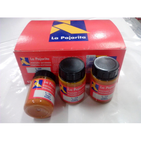 PINTURA 35 ML TEJA C/6U L-30 168922