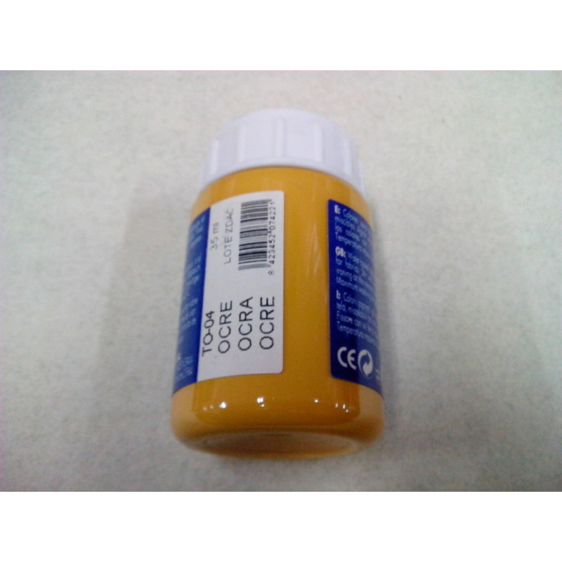 PINTURA PARA TELA OPAQUE 35ML UNIDAD TO-04 OCRE 207422