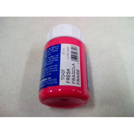 PINTURA PARA TELA OPAQUE 35ML UNIDAD TO-07 FRESA 206722