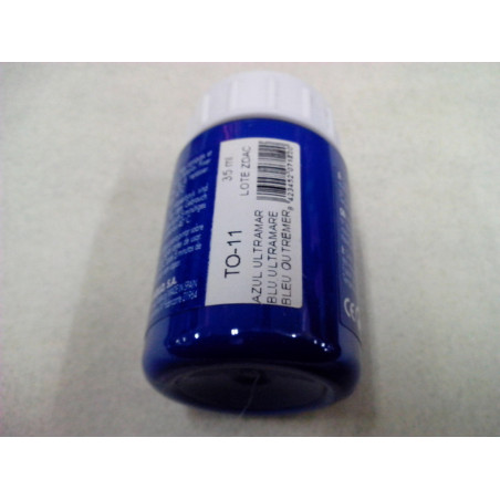 PINTURA PARA TELA OPAQUE 35ML UNIDAD TO-11 AZUL ULTRAMAR 207122