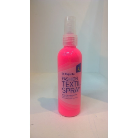 PINTURA FASHION TEXTIL SPRAY 100ML UNIDAD TS-15 FLUOR PINK 212474