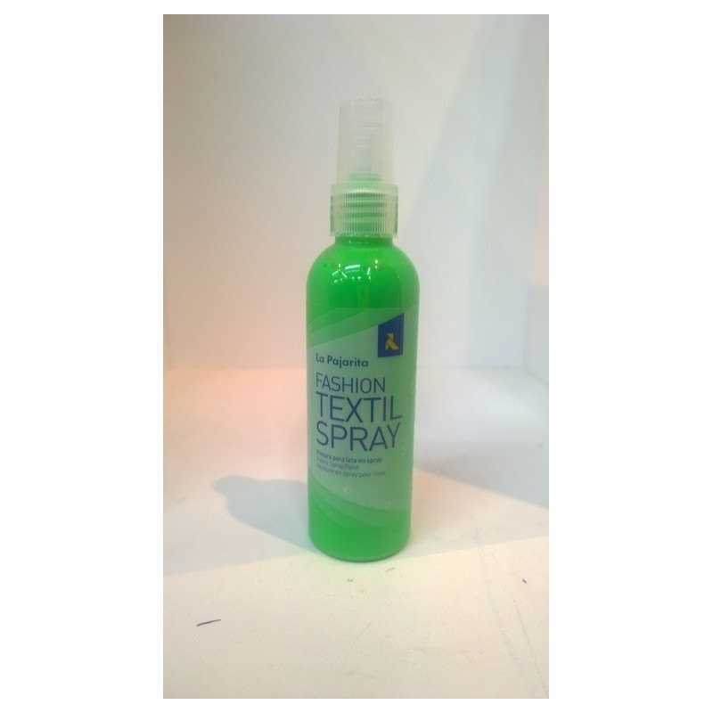 PINTURA FASHION TEXTIL SPRAY 100ML UNIDAD TS-16 FLUOR GREEN 212574