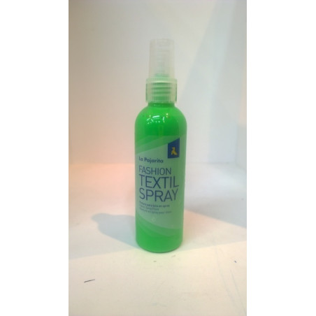 PINTURA FASHION TEXTIL SPRAY 100ML UNIDAD TS-16 FLUOR GREEN 212574