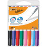 ROTULADOR BIC VELLEDA MEDIUM SURTIDO BLISTER 8U 503844