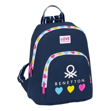 MINI MOCHILA BENETTON "LOVE" SAFTA23 ENERO 612350846