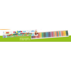 LAPIZ CARIOCA TITA RAINBOW SET MAXI CAJA CARTON 80 COLORES 42890