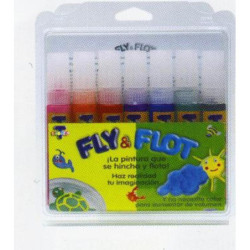 PINTURA FLY FLOT TCOLORS BLISTER 7 COLORES COMPLEMTARIOS 25ML 7512 ^