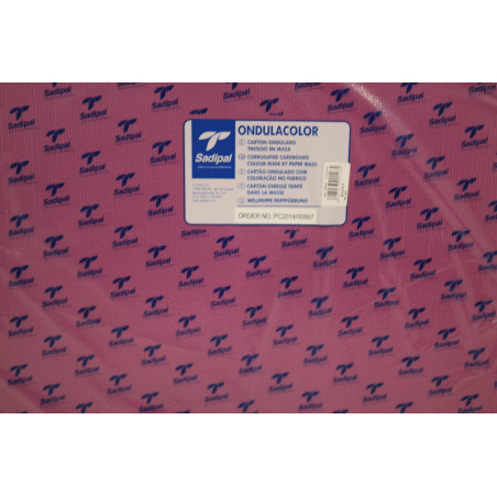 CARTON ONDULADO MAGENTA 50*65 PTE/5U 05920 SADIPAL ^