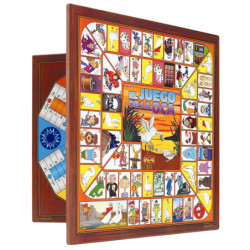 TABLERO PARCHIS-OCA 6JUGADORES 40x40CM FOURNIER