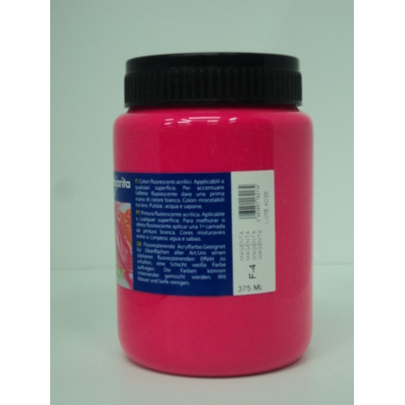 PINTURA FLUORESCENTE 375 ML MAGENTA F-4 116213